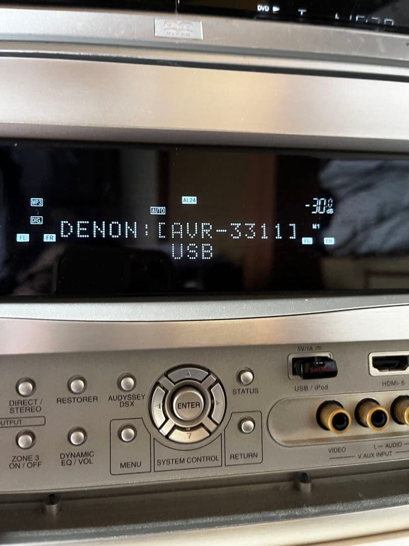 DENON AVサラウンドレシーバー AVR-3311 デノン