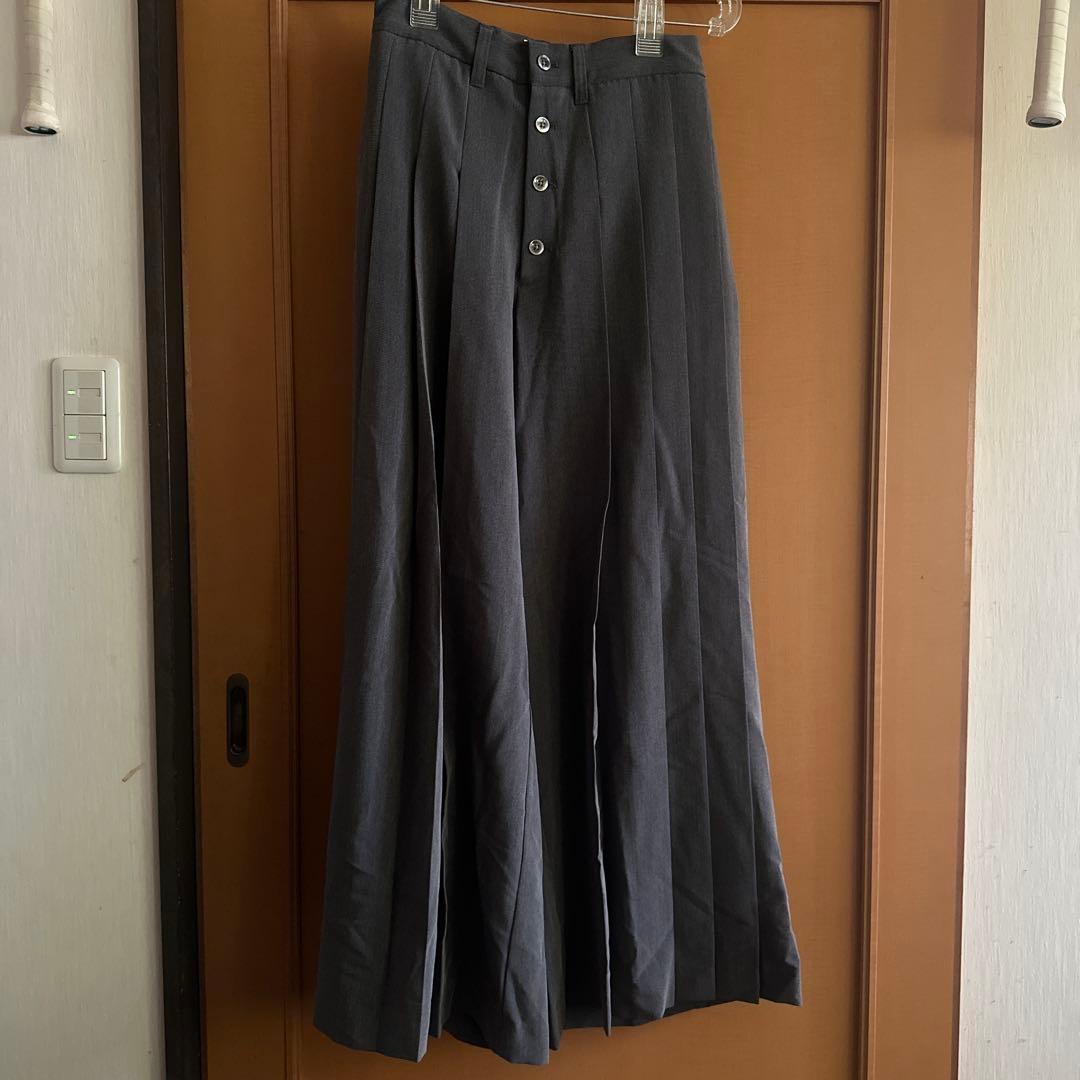 パンツ arincoseyto4tuckpleatsbuggyflarepants