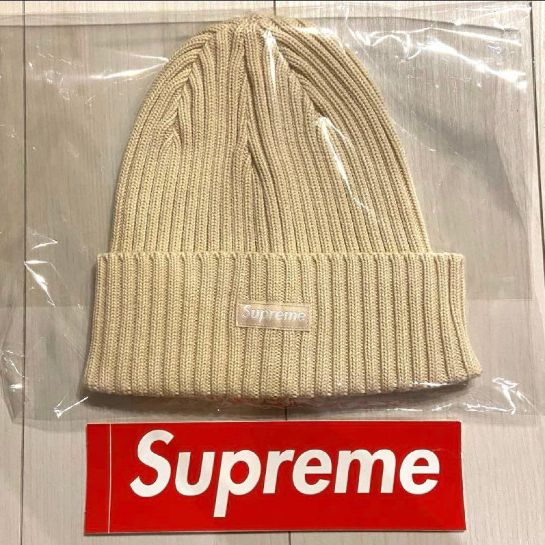 【新品】 Supreme 24SS Overdyed Beanie Tan
