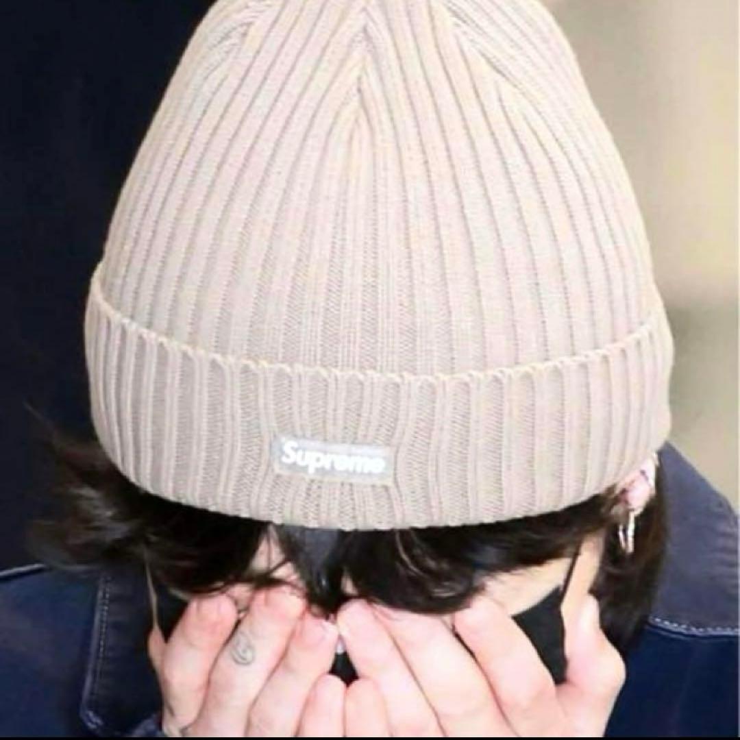 【新品】 Supreme 24SS Overdyed Beanie Tan