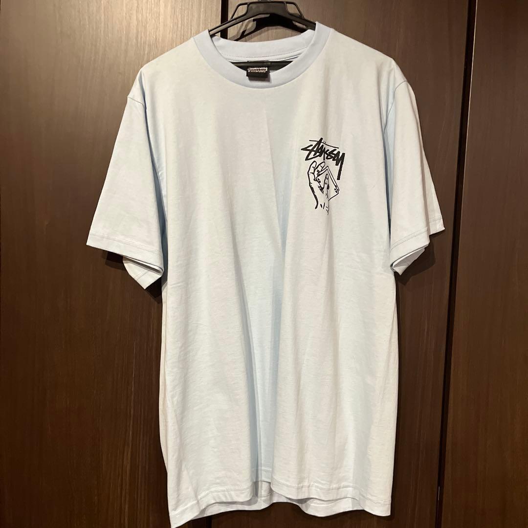 Stussy トランプデザイン Tシャツ ライトブルー