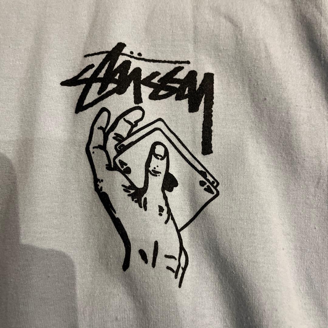 Stussy トランプデザイン Tシャツ ライトブルー