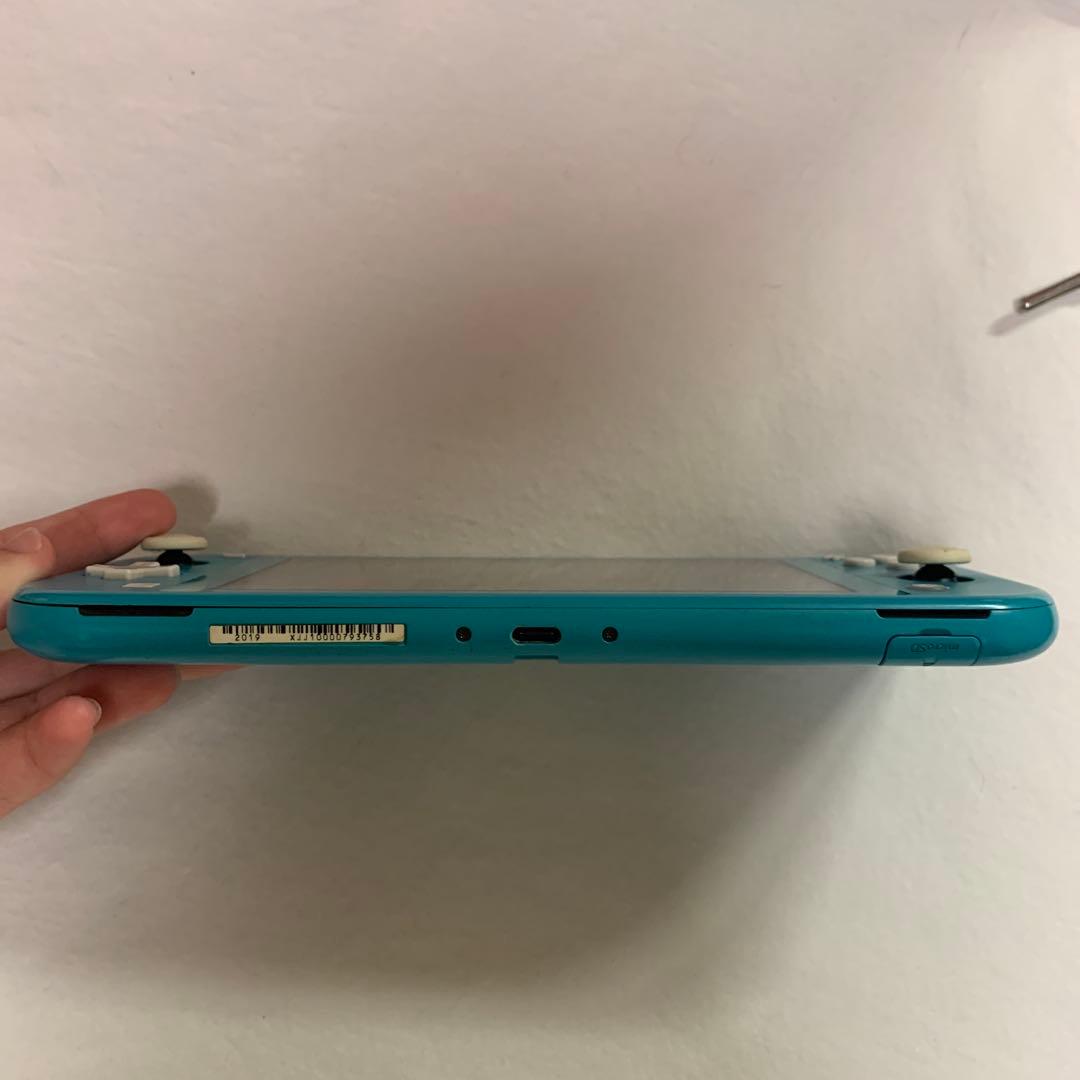【動作一部難あり】Switch Lite 本体 ターコイズ 傷あり ジャンク扱い
