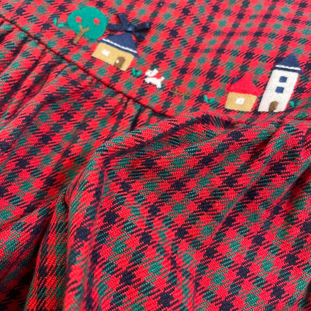 極美品❣️ ファミリア　ワンピース　90❤️ミキハウス　バーバリー　メゾピアノ