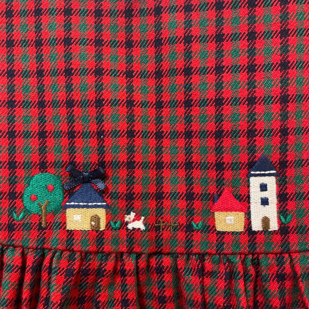 極美品❣️ ファミリア　ワンピース　90❤️ミキハウス　バーバリー　メゾピアノ