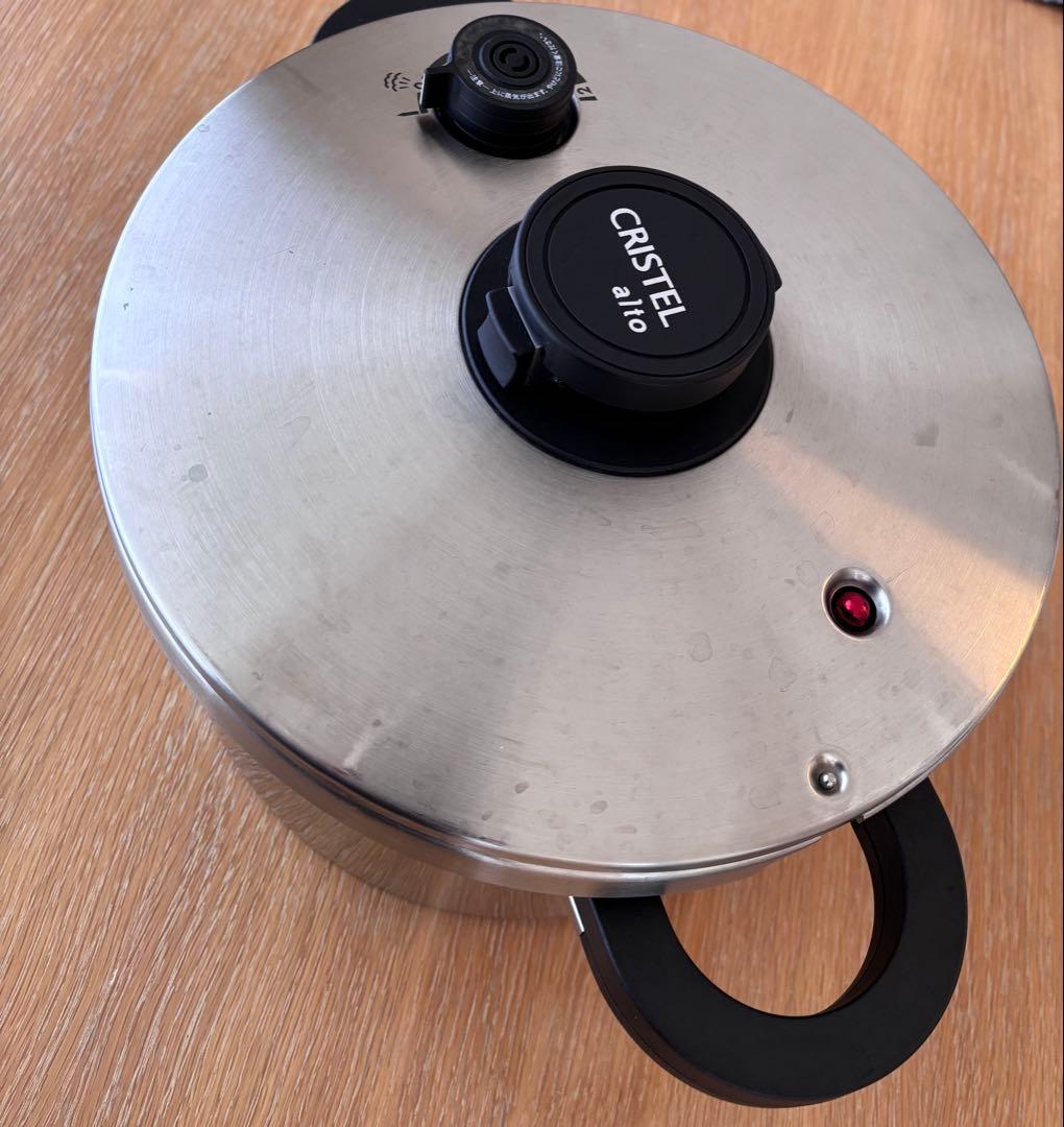 【美品】CRISTEL 圧力鍋　alto 6L