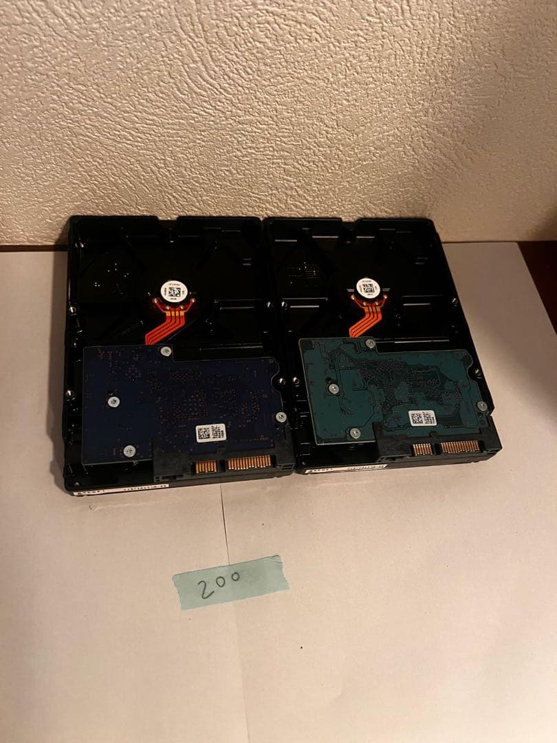 TOSHIBA DT01ACA200 2TB HDD 2台セット