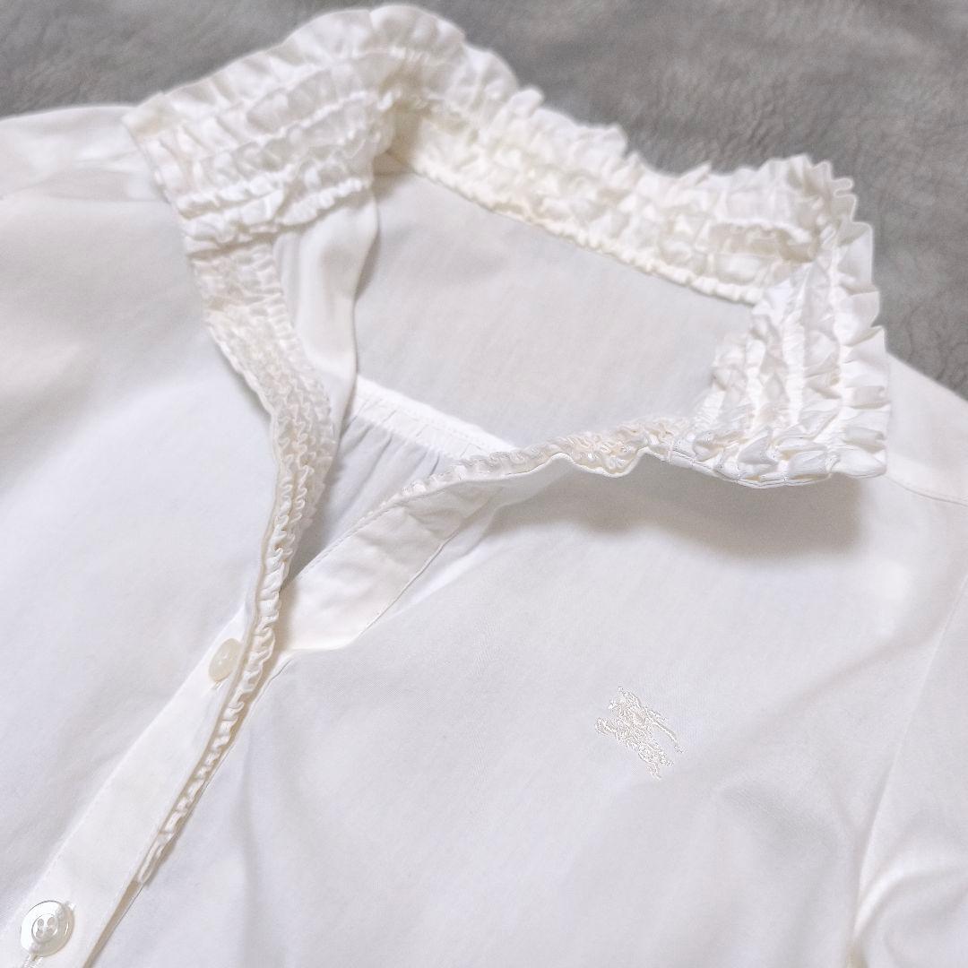 極美品 BURBERRY バーバリーノバチェック ベルテッド シャツワンピース