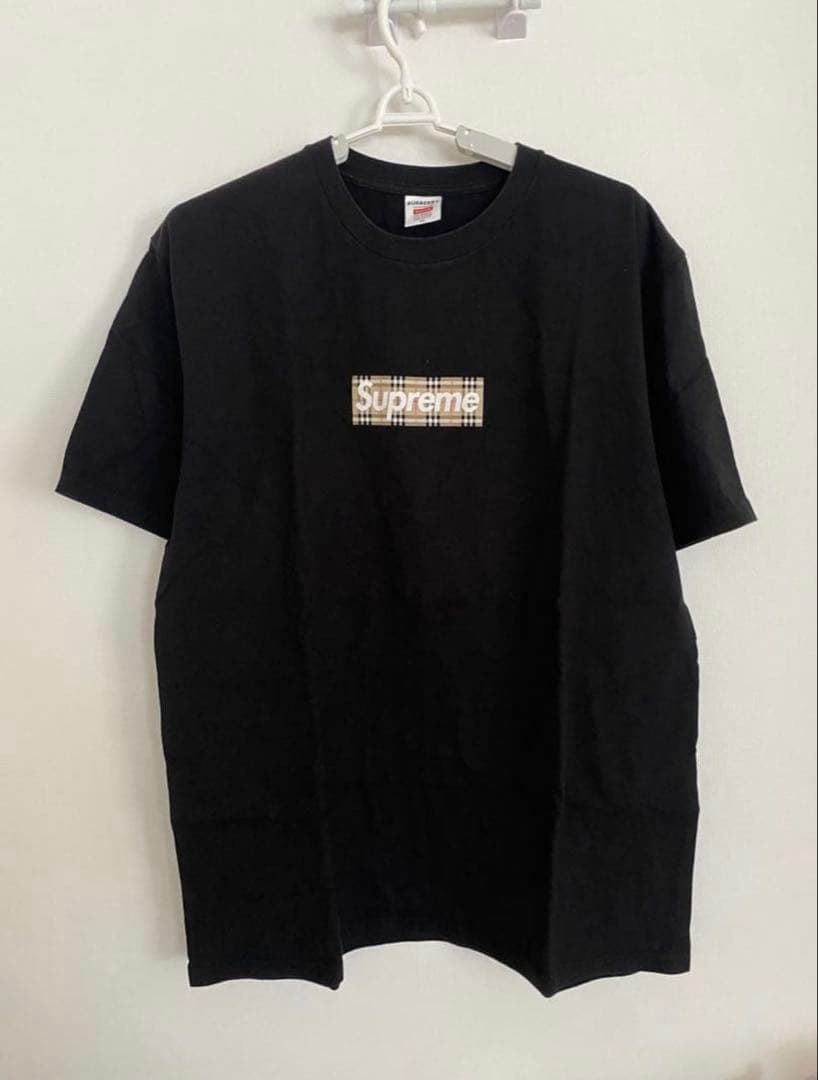 Burberry Supreme Tシャツ L 黒