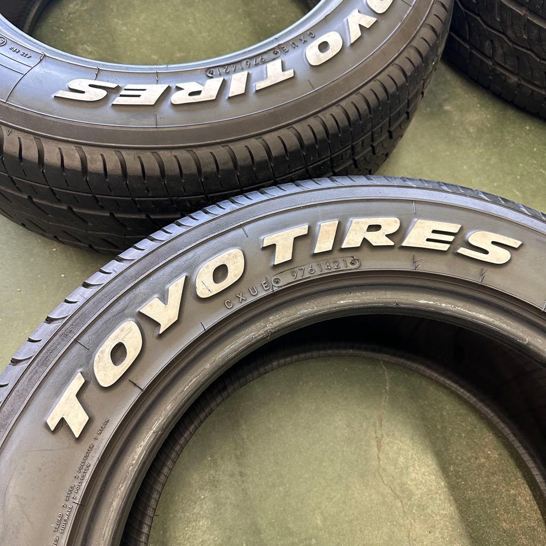 TOYO TIRE ホワイトレター 215/65R16C 109/107 H20