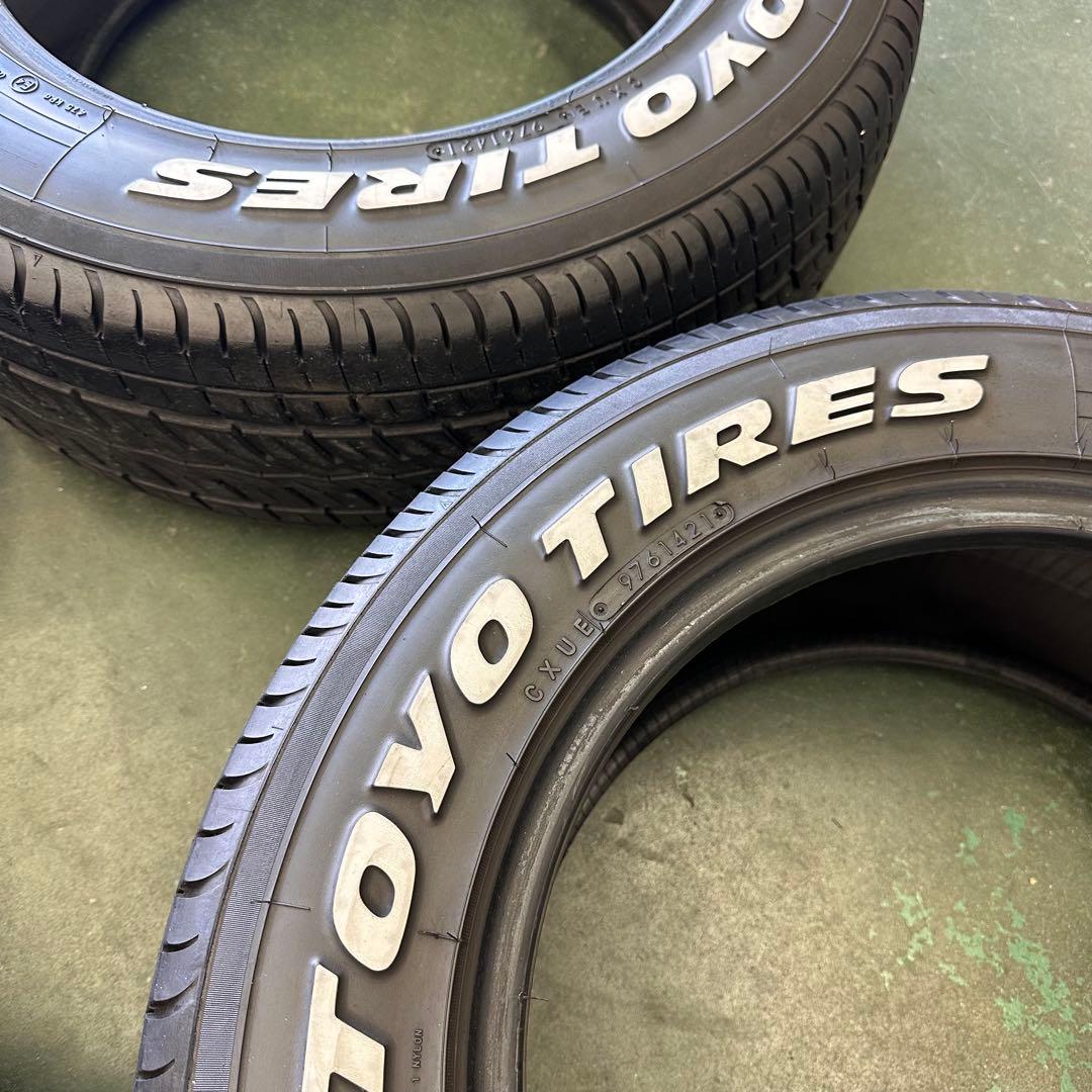 TOYO TIRE ホワイトレター 215/65R16C 109/107 H20
