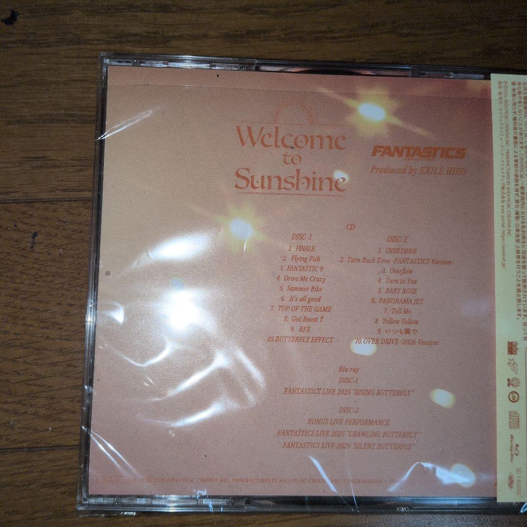 Welcome to Sunshine　LIVE盤 Blu-ray 堀夏喜トレカ