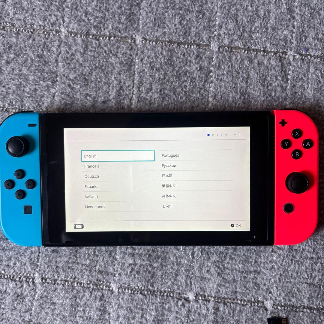 Switch初期 バッテリー強化版　SDカード付き