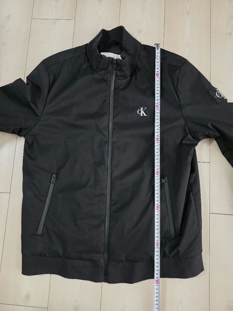 ジャケット・アウター   black baccing jacket u