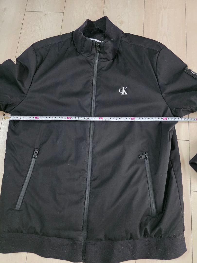ジャケット・アウター   black baccing jacket u
