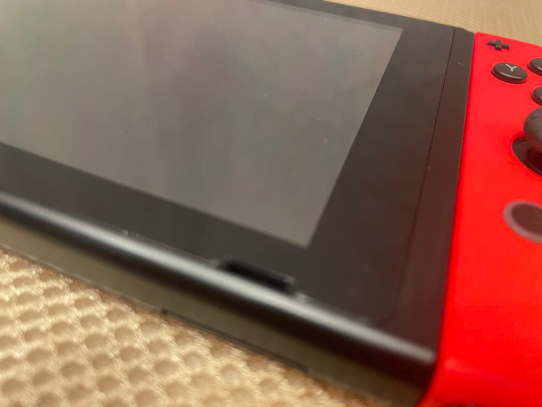 【中古】Nintendo Switch 本体 青/赤 SDカード、ケース付き