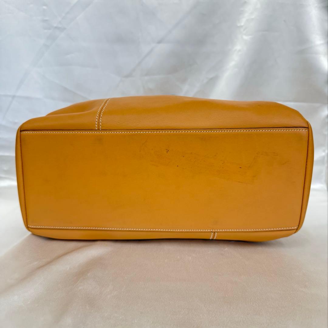 LOEWE ロエベ ボストン ハンドバッグ ステッチ ポーチ付き ベージュ