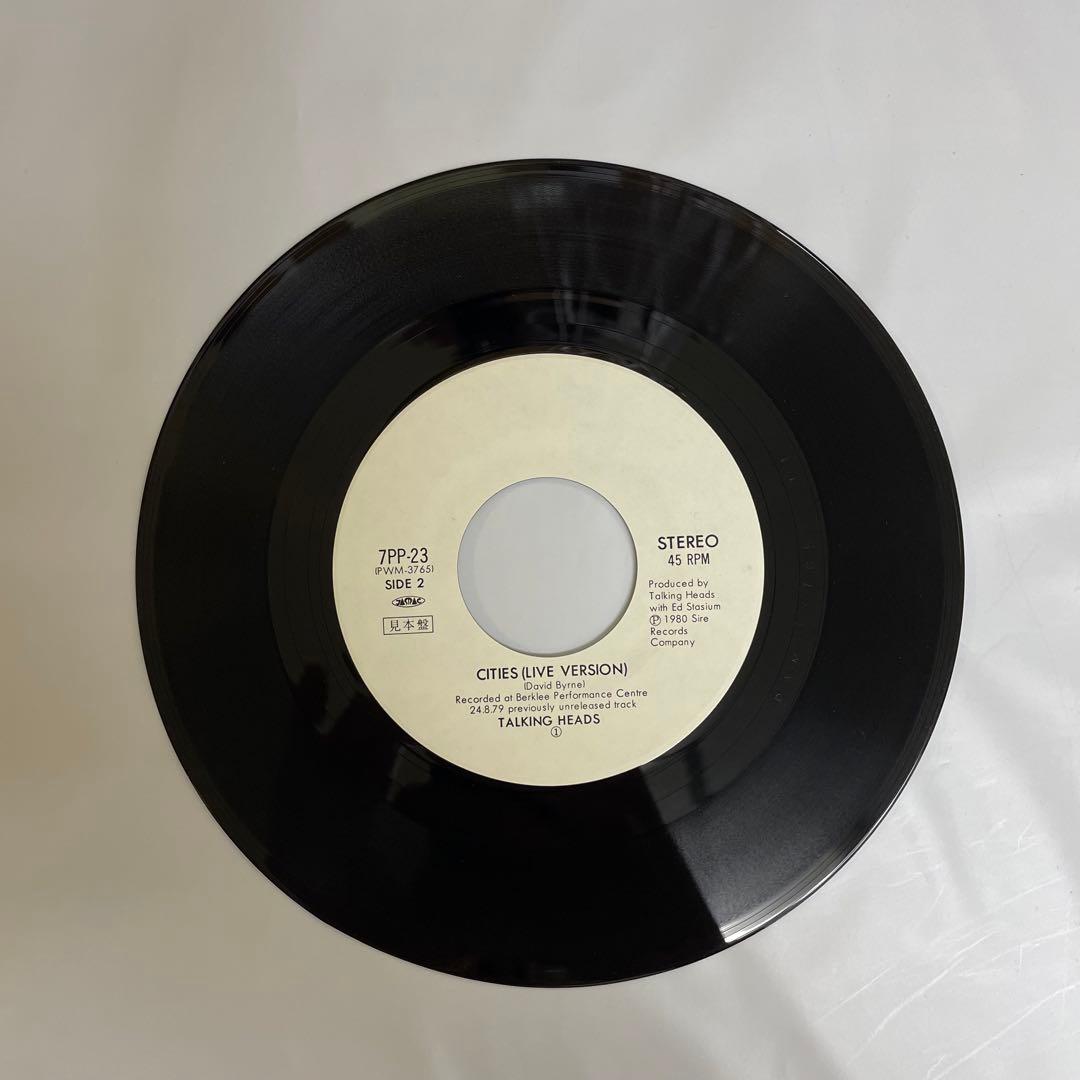 プロモ　美盤　トーキング・ヘッズ　レコード