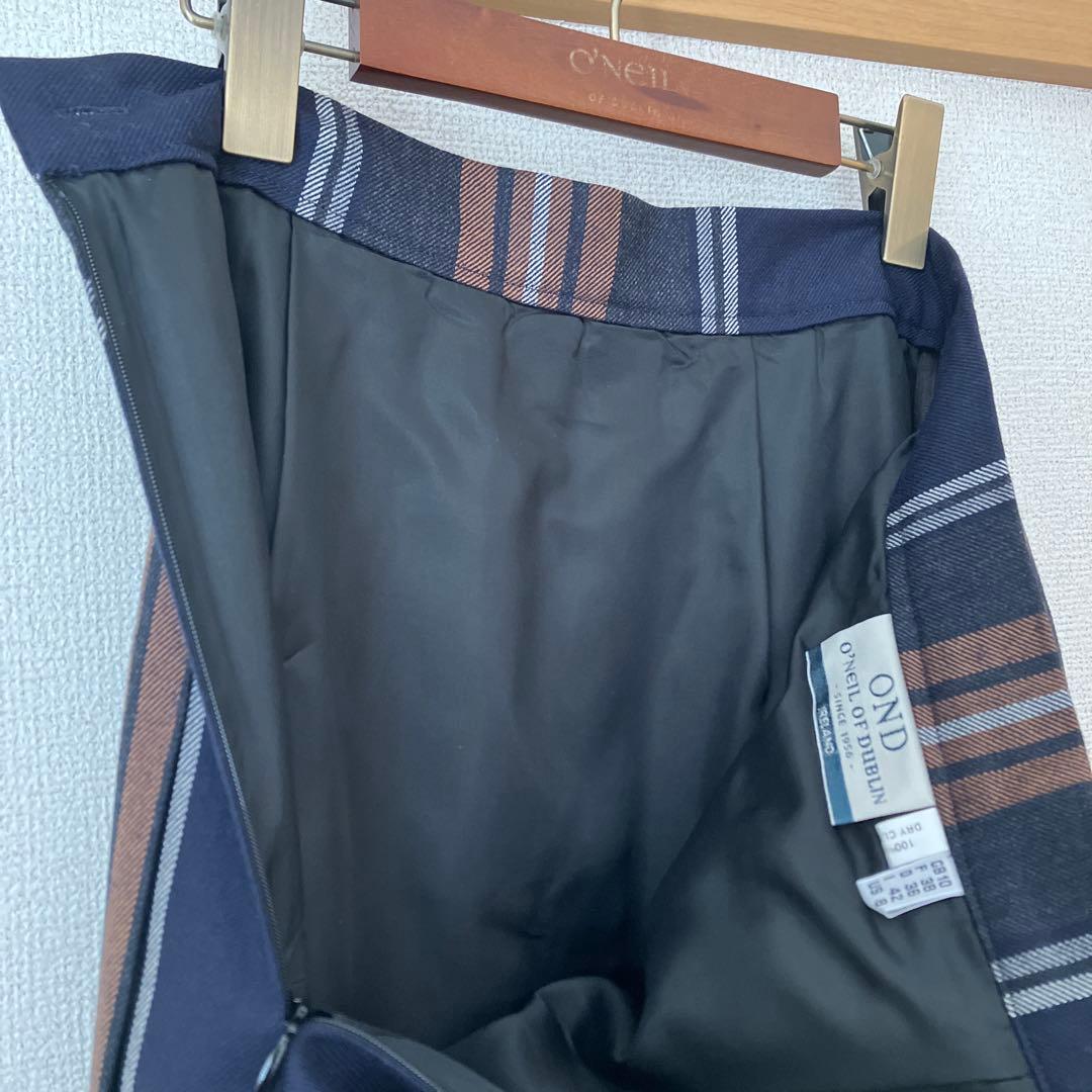 O'NEIL OF DUBLIN ウール 100% オールプリーツスカート