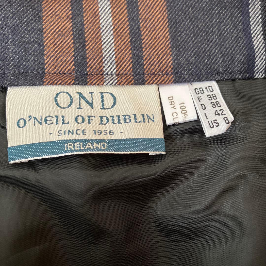 O'NEIL OF DUBLIN ウール 100% オールプリーツスカート