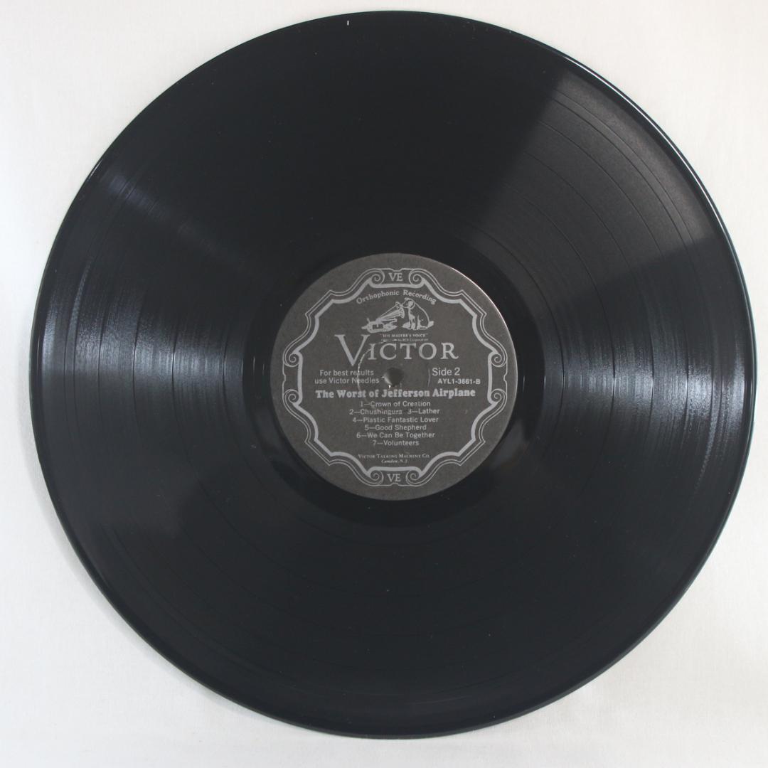 加LP The Worst of Jefferson Airplane カナダ盤
