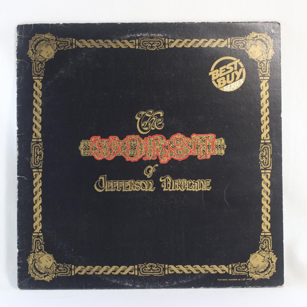 加LP The Worst of Jefferson Airplane カナダ盤