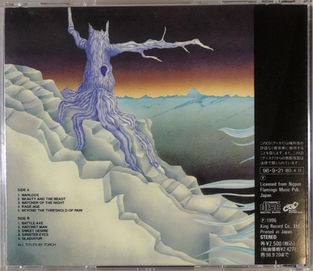 国内盤！Torch/ トーチ/ 暗黒からの脱出/ 1996年