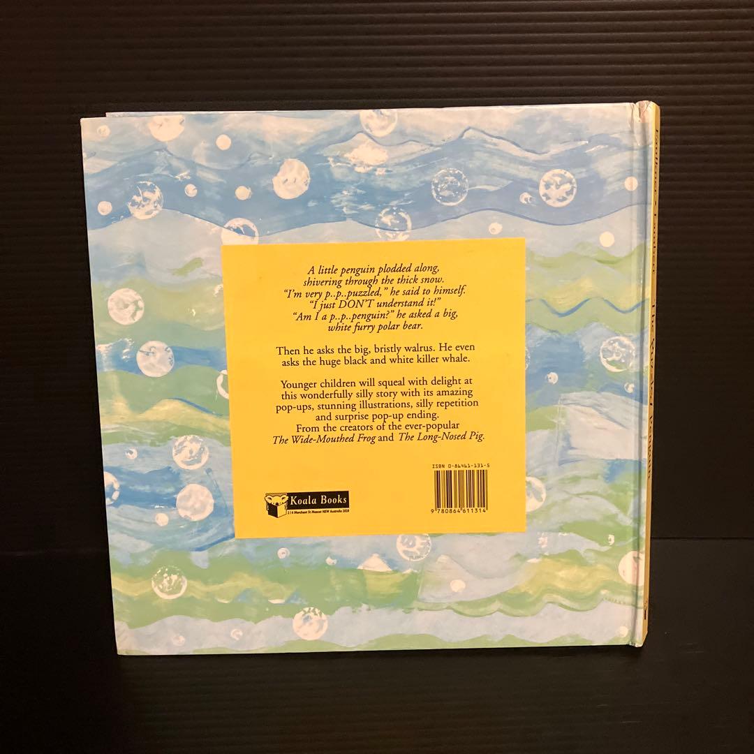 キース・フォークナー　洋書・仕掛け絵本　The Puzzled Penguin