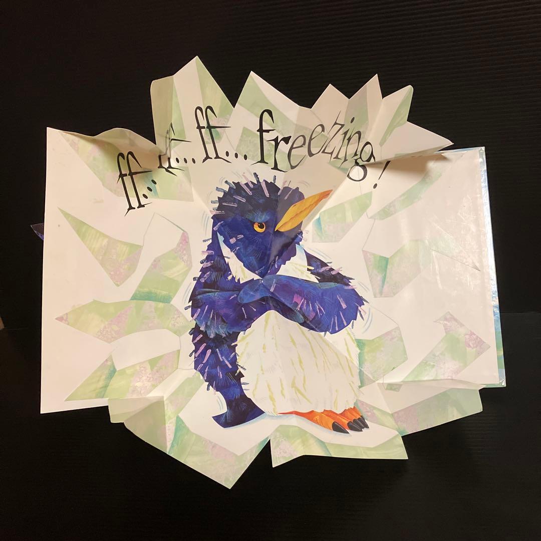 キース・フォークナー　洋書・仕掛け絵本　The Puzzled Penguin