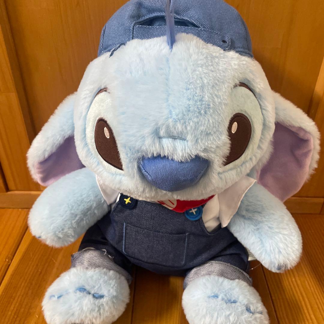 【ディズニーストア.jp限定】スティッチ ぬいぐるみ Denim Stitch