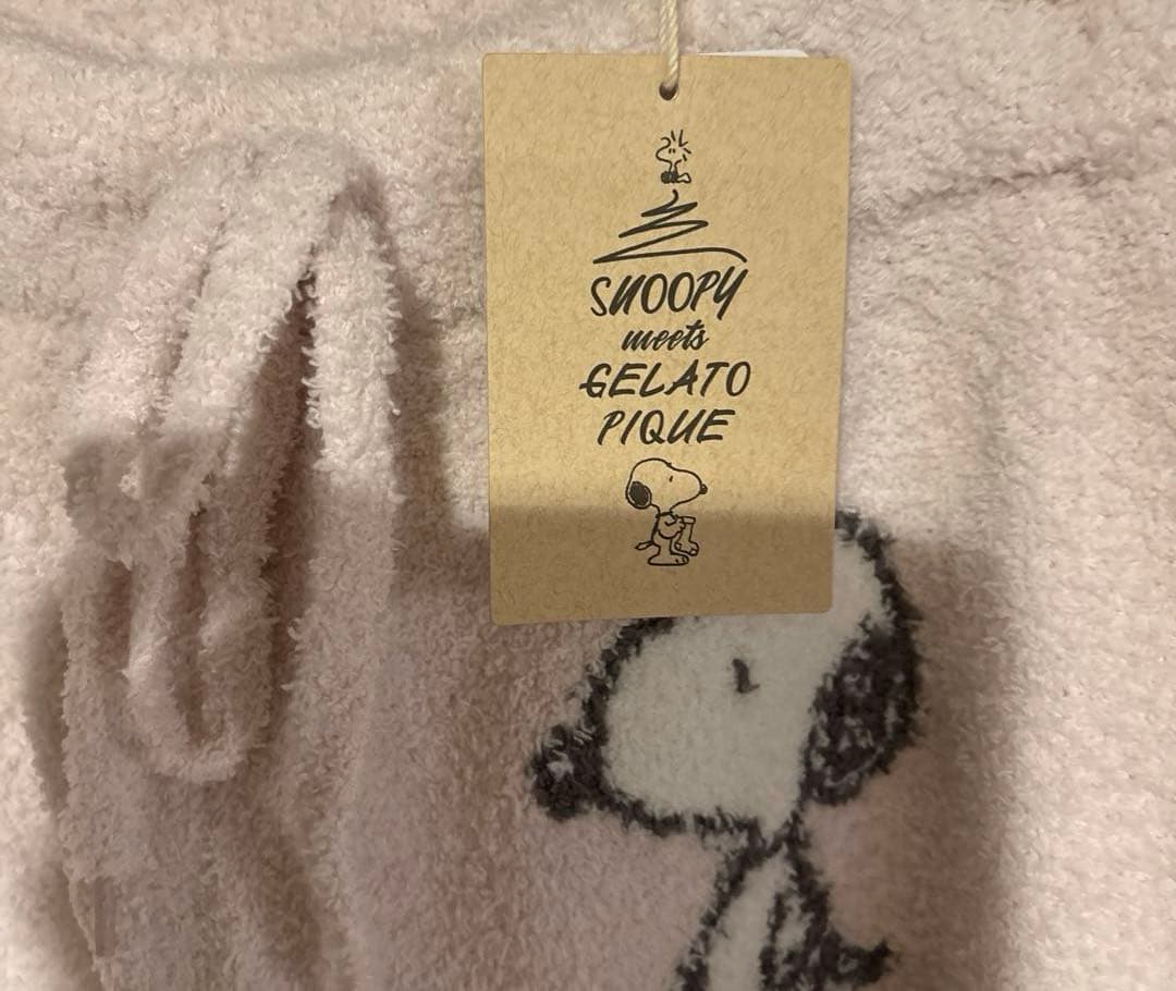 SNOOPY meets GELATO PIQUE ジャガードロングパンツ