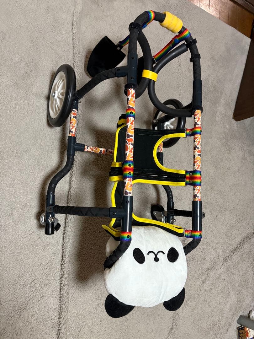 犬用車椅子、柴犬用4輪車、犬の車椅子　柴　老犬　介護　中型犬　歩行サポート