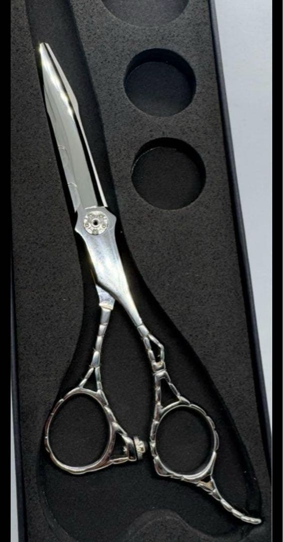 耐摩耗合金◯V金10号コバルト6インチシザー◯鋏◯美容◯理容◯美容師◯デザイン