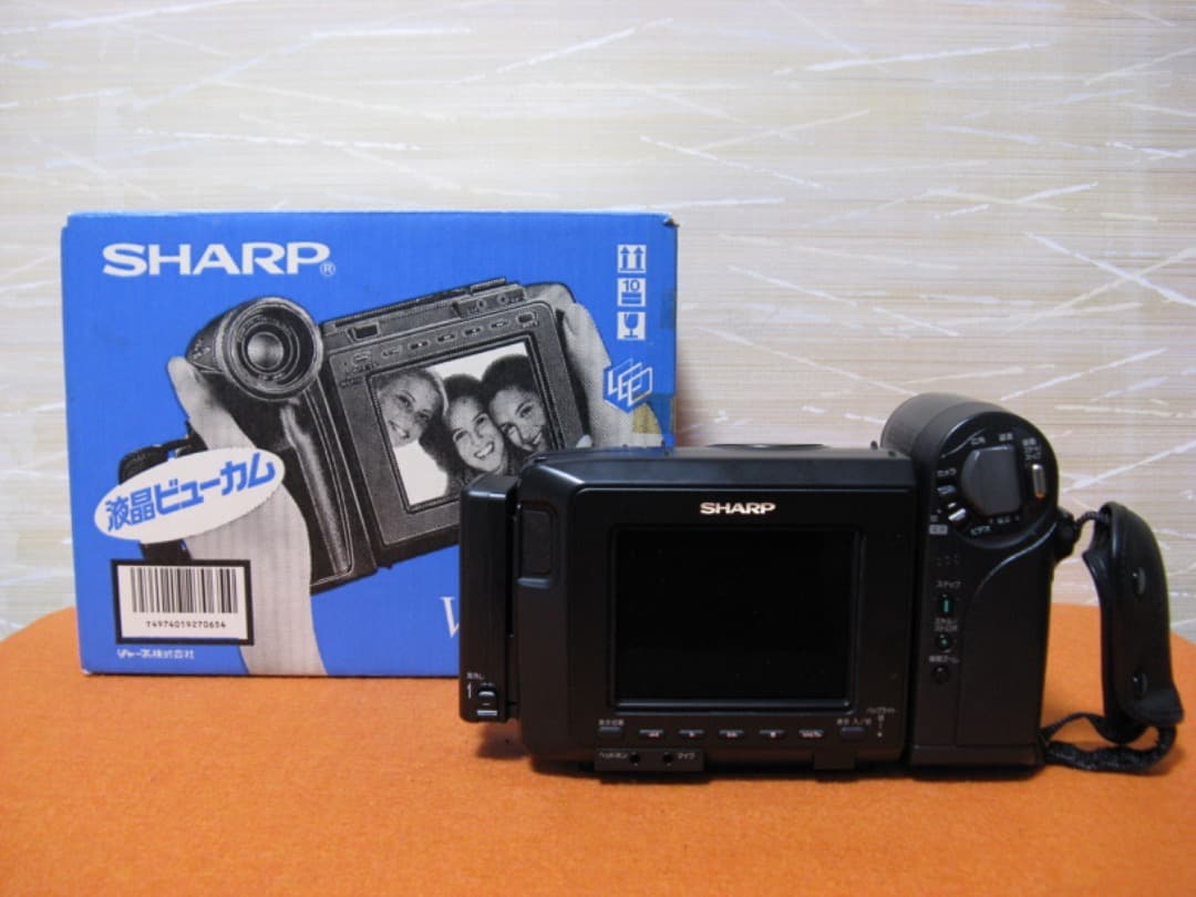 動作OK❗️☆シャープの液晶Hi8/8ミリビデオカメラ・VL-HL15
