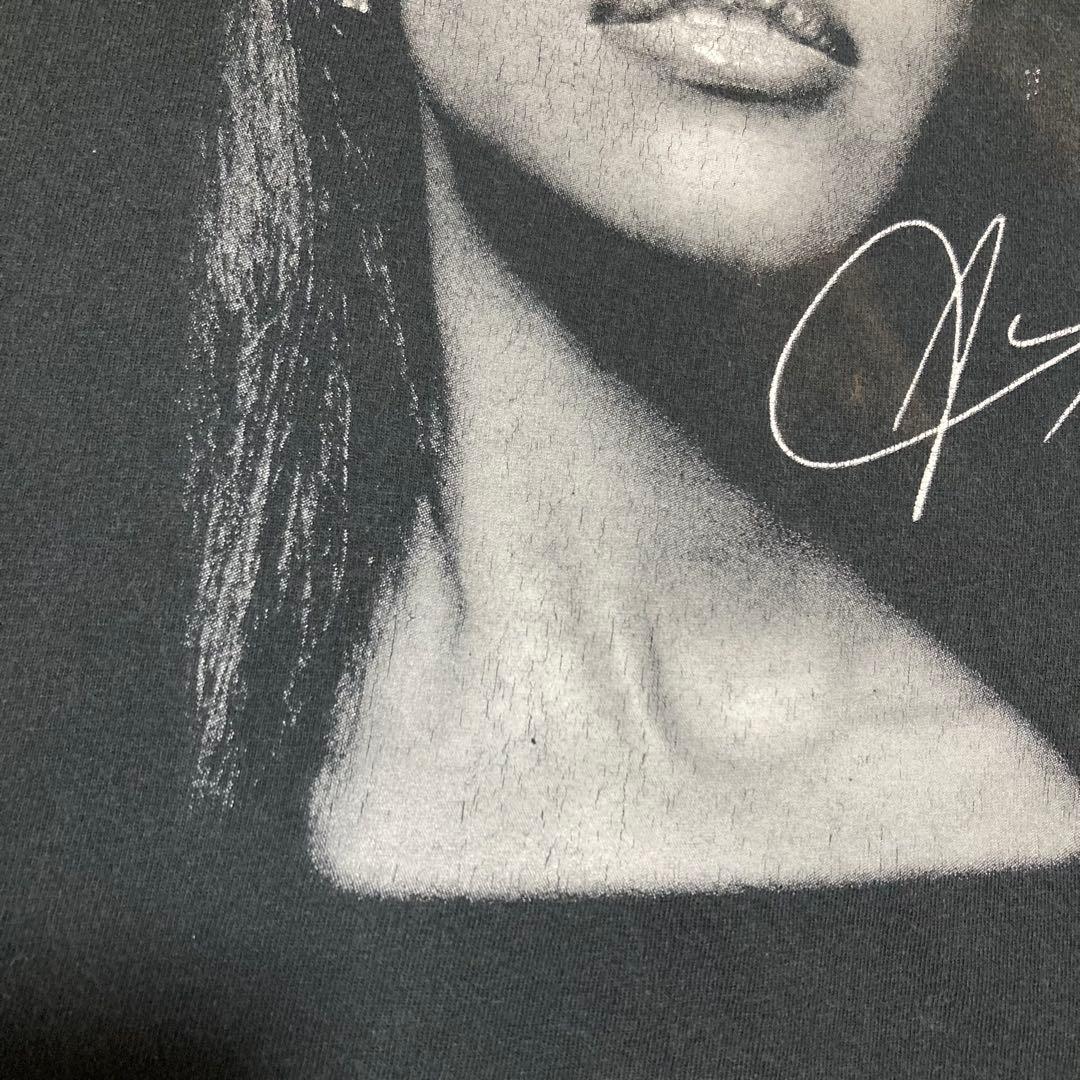 Aaliyah アリーヤ ロングスリーブ　Tシャツ ワールドツアー １９９７