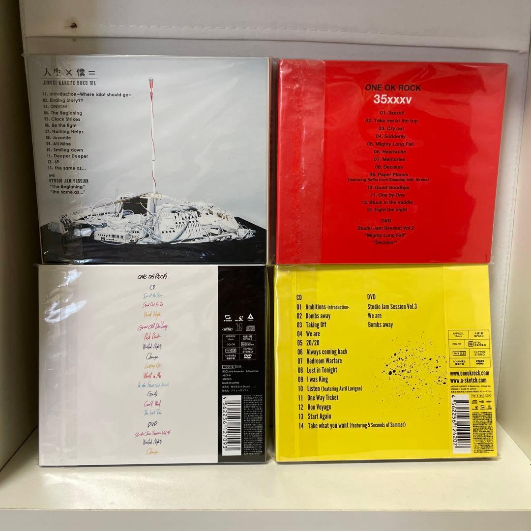 ONE OK ROCK アルバム４枚シングル4枚セット