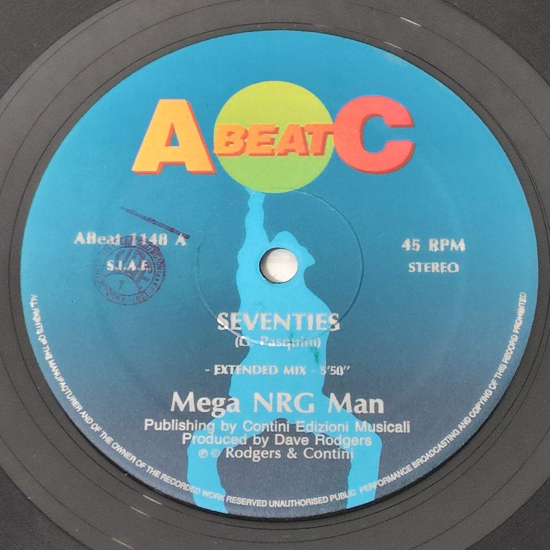 Mega NRG Man / SEVENTIES 12インチ ユーロビート