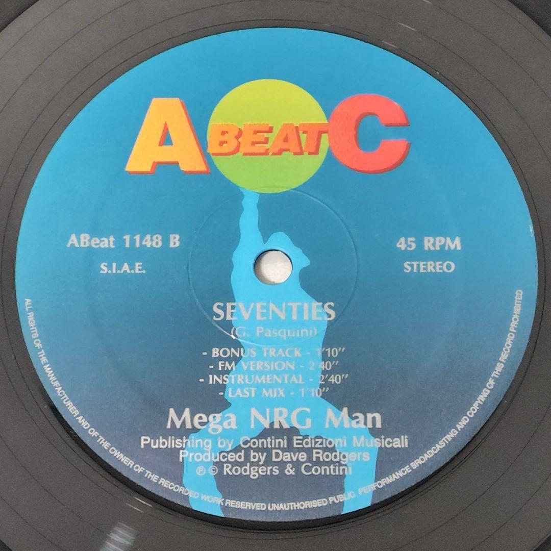 Mega NRG Man / SEVENTIES 12インチ ユーロビート