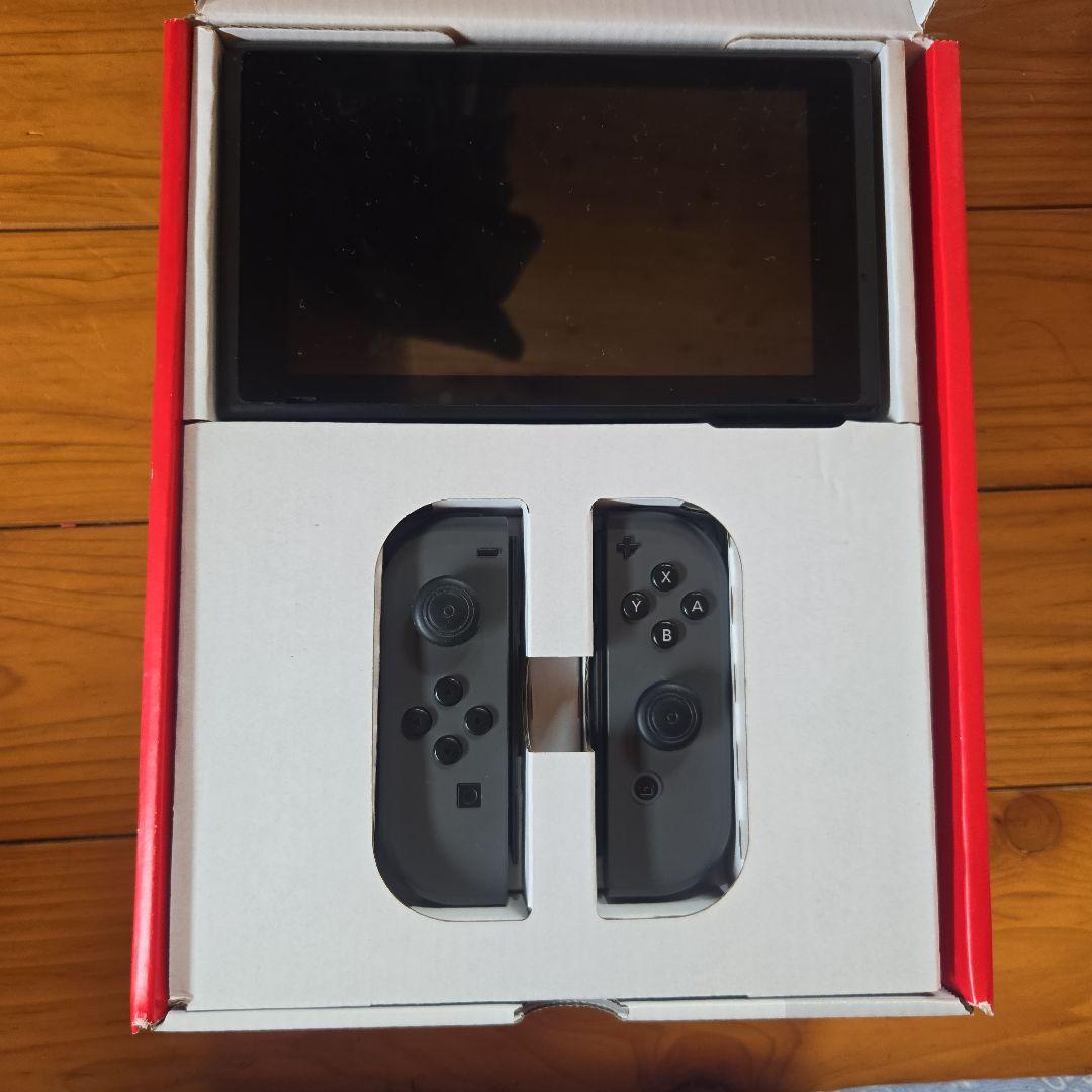 Nintendo Switch 本体 グレー Joy-Con付き　2023年製
