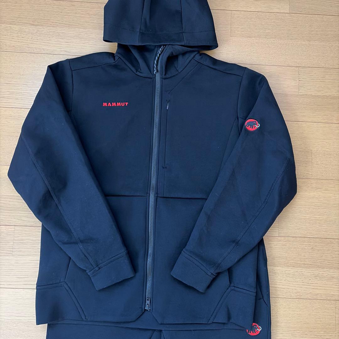 MAMMUT ブラック ジャージ上下セット L
