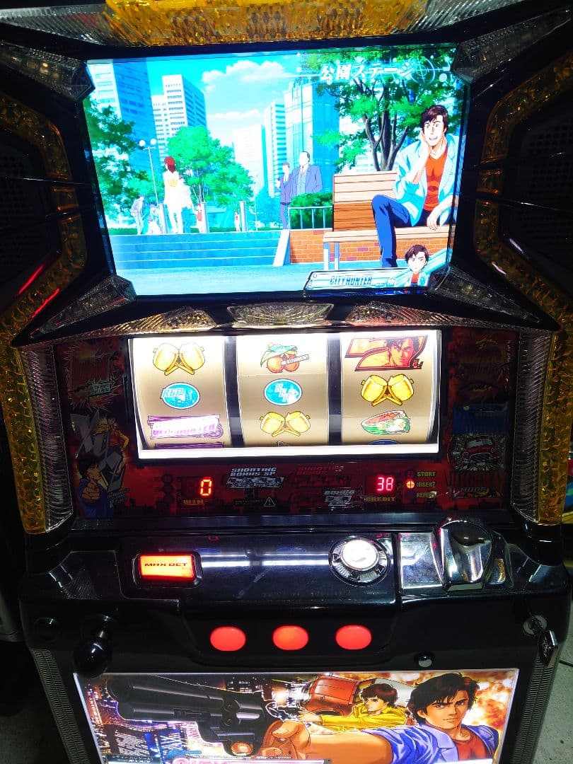 てっく　パチスロ　実機　シティーハンター