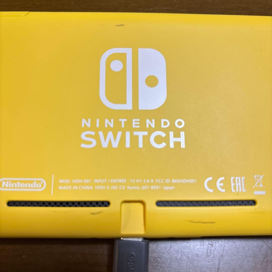Nintendo switch Lite イエロー　本体