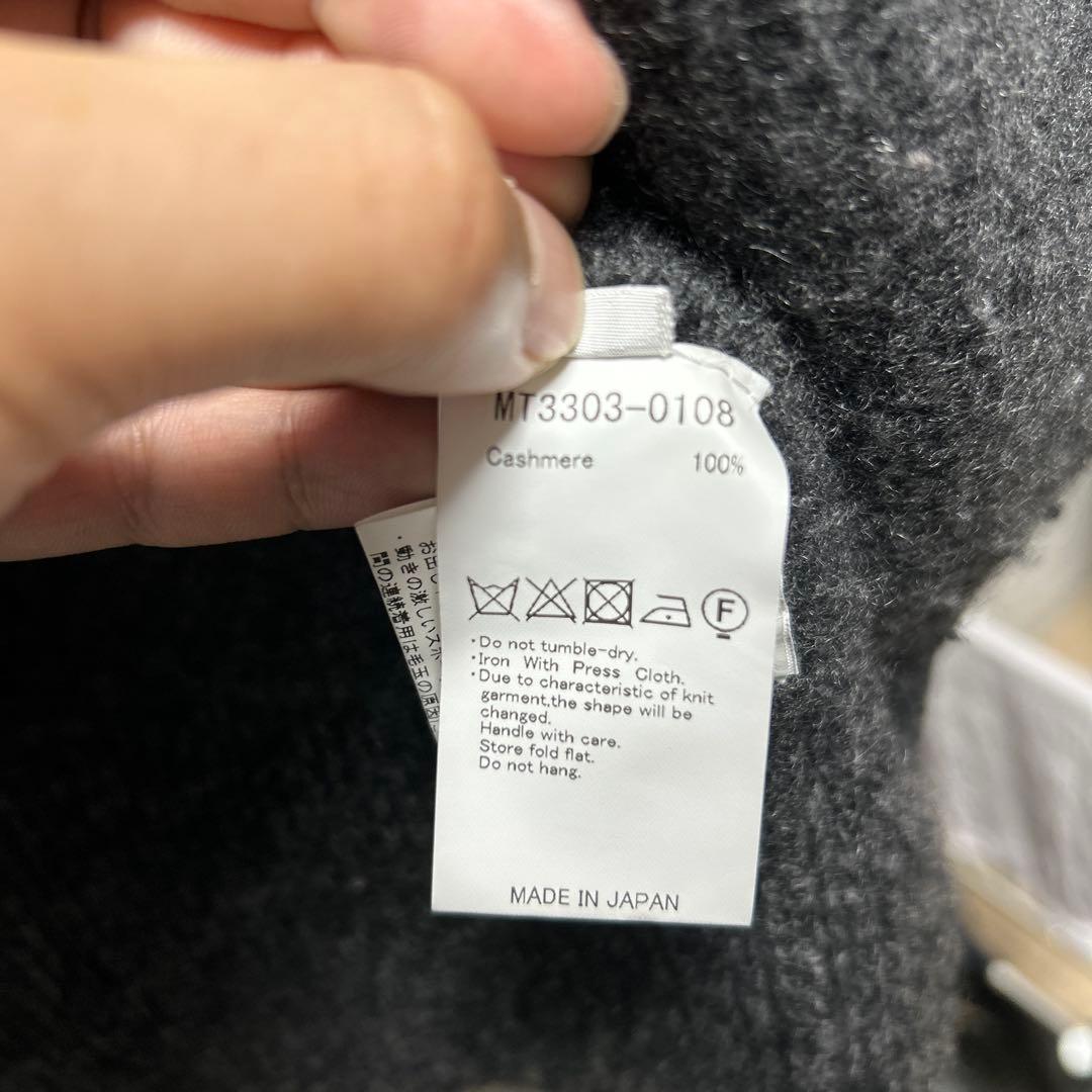 MAATEE & SONS カシミヤ ベストグレー size2
