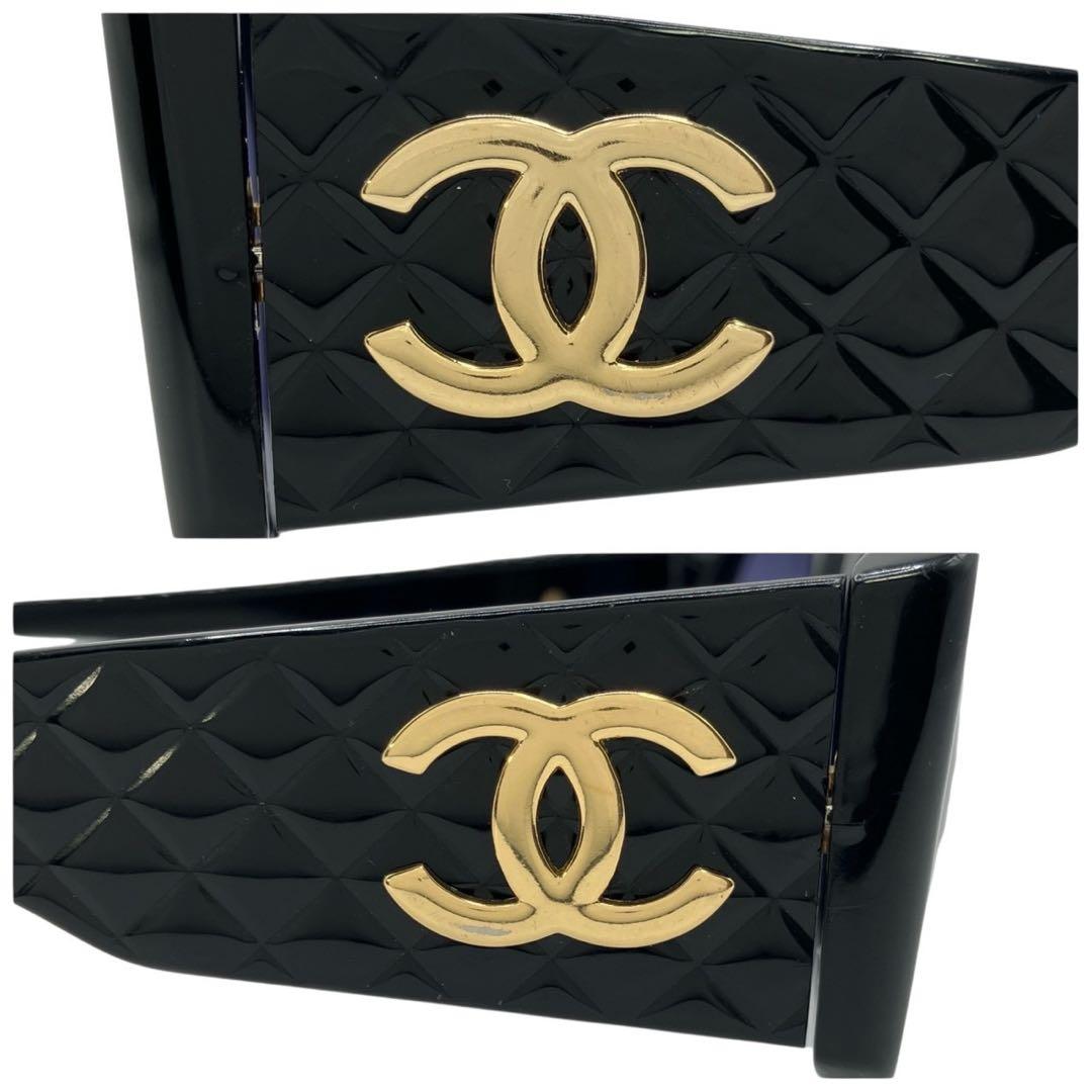 CHANEL サングラス アイウェア ココマーク　キルティング　ゴールド金具