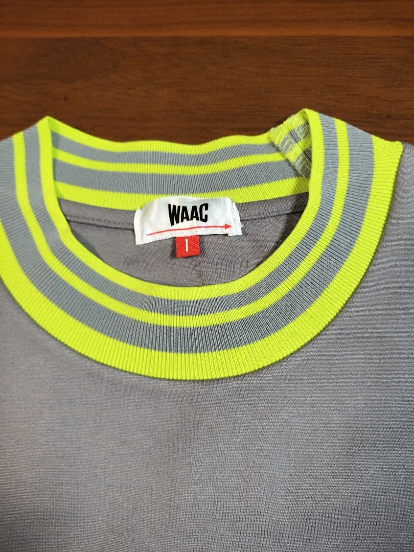 ごるこる　WAVC WIN AT ALL COSTS! 半袖シャツ グレー
