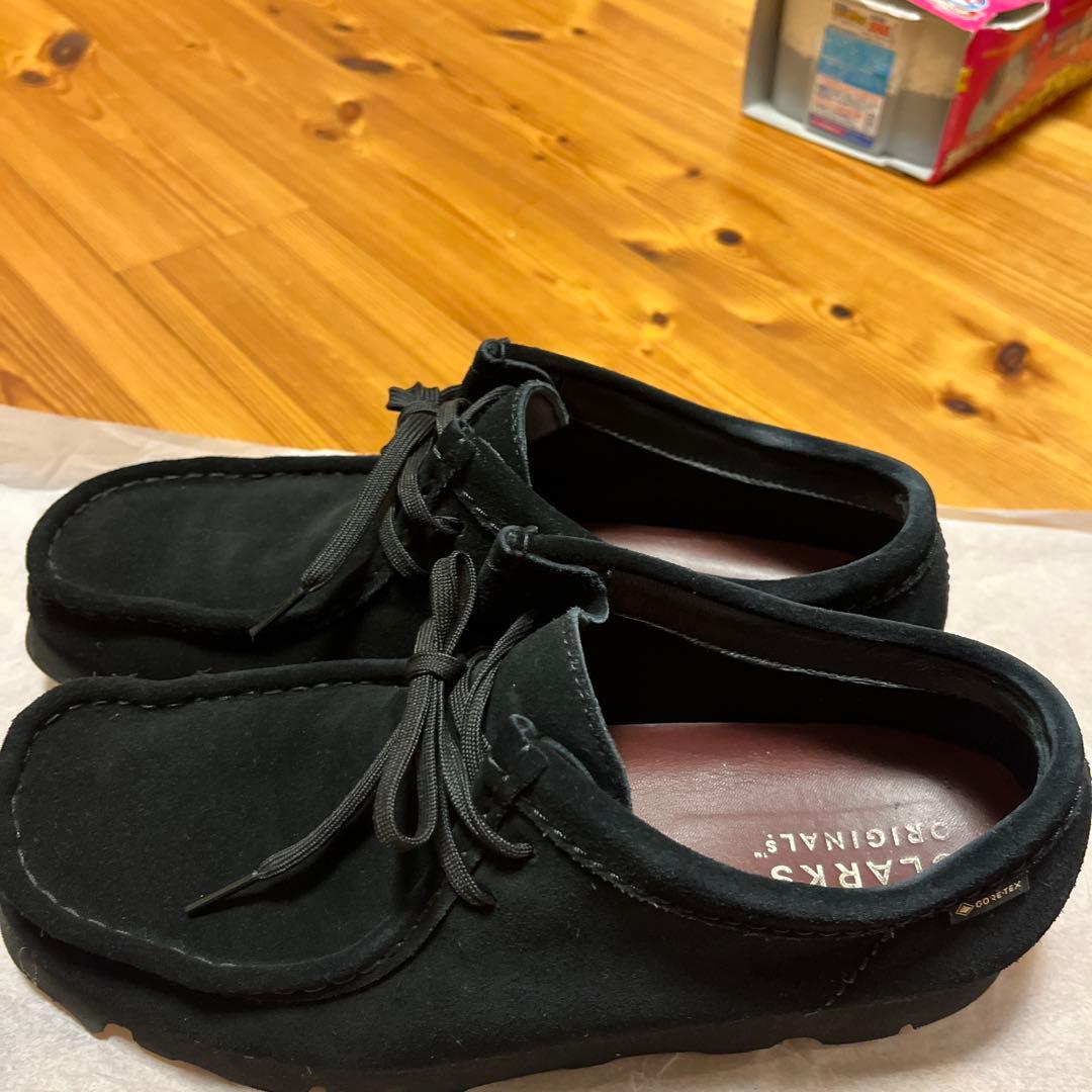 最安値　Clarks　ワラビーGTX　25センチ　UK7
