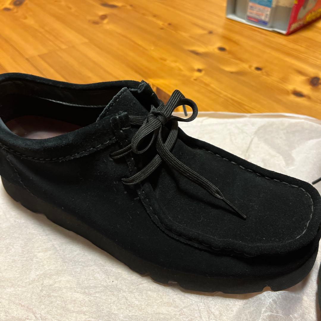 最安値　Clarks　ワラビーGTX　25センチ　UK7