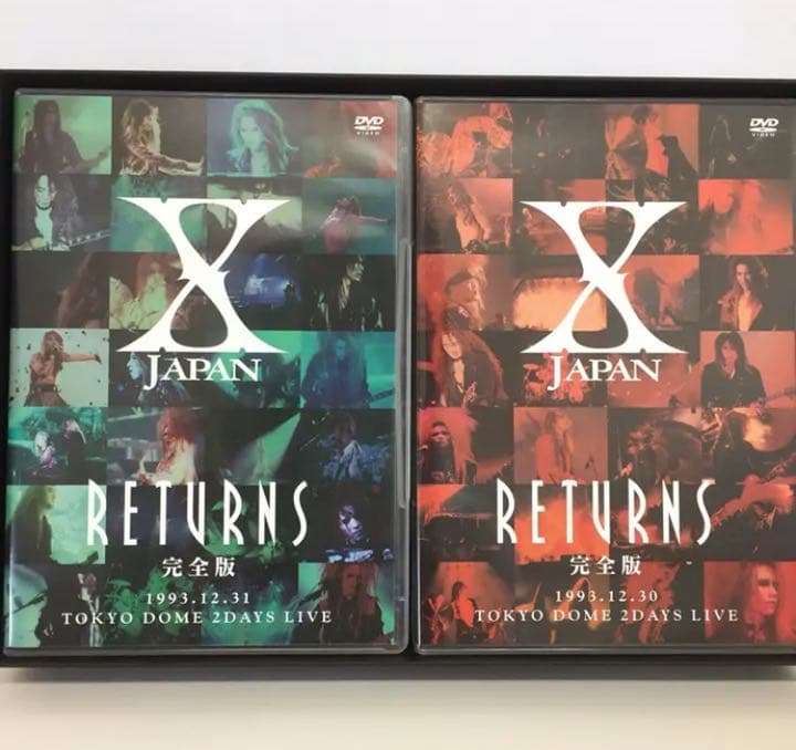 X JAPAN RETURNS 完全版 DVD-BOX