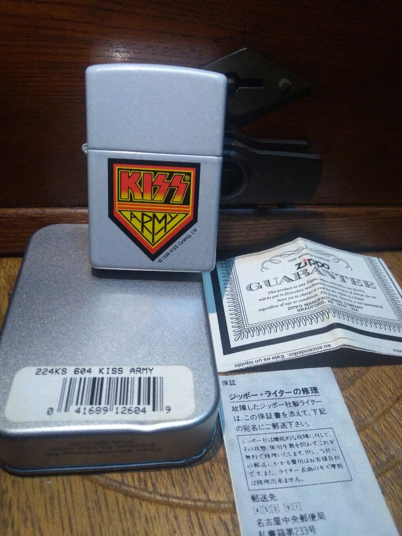 希少　Zippo ジッポー KISS キッス　Army ジーン・シモンズ