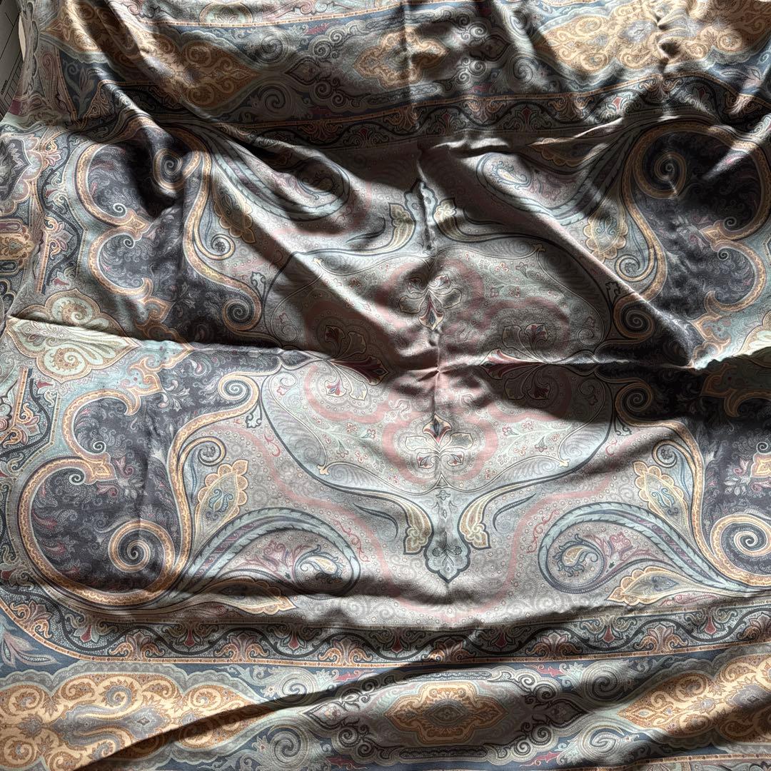 ETRO ペイズリー柄 大判ストール　ショール
